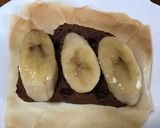 コストコチョコチップマフィンのバナナ乗せ作り方3写真