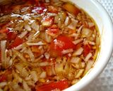 食欲増進!ぴりっと辛いサルサ風素麺つゆ作り方3写真