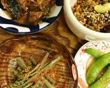 牛角切り味噌煮作り方5写真