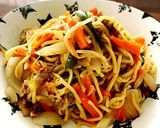 簡単！節約塩焼きそば♥作り方4写真