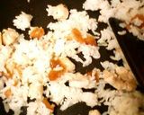 梅しそチャーハンの卵あんかけ作り方3写真