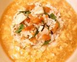 梅しそチャーハンの卵あんかけ作り方8写真