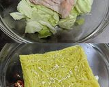 レンチンするだけ!豚キムチ焼きそば作り方1写真