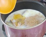 あさりとキャベツの豆乳スープ作り方4写真