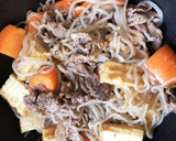 牛肉と油揚げ・糸蒟蒻の炒め煮(旨煮)作り方4写真