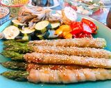 ピーマンとチーズの肉巻き☆甘辛豚バラ巻き作り方9写真