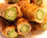 ピーマンとチーズの肉巻き☆甘辛豚バラ巻き作り方10写真