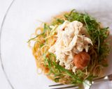 夏バテ予防☆梅しそプロテイン冷製パスタ作り方8写真