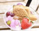 クリームぜんざい・フラペチーノ風作り方4写真