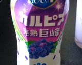 カルピス巨峰&ミルク味のジュース作り方1写真