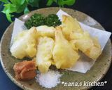 大人の病みつきつまみ＊ラッキョウの天ぷら作り方4写真