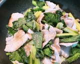 簡単＊小松菜と豚肉炒め作り方4写真