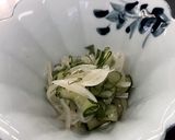 新玉ねぎときゅうりの酢の物作り方4写真
