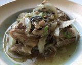 バターとネギだけレンチンさば缶作り方3写真