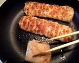 なんちゃって蒲焼き（鶏のつくねです）作り方7写真