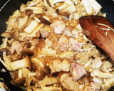 ☆鶏とたっぷりきのこの和風パスタ☆作り方3写真