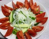 シメ鯖とポン酢でなんちゃってカルパッチョ作り方3写真