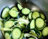 胡瓜のラー油漬け作り方4写真