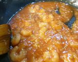 解凍エビにチリソースからめて。作り方6写真