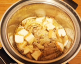 電鍋で簡単！白菜、豚肉、厚揚げのスープ煮作り方8写真