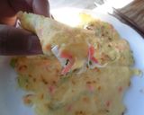 お葱と紅しょうがだけの薄焼き♫作り方5写真