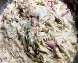 出汁をつけていただきます！和風お好み焼き作り方3写真