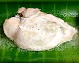 電子レンジで簡単蒸し鶏カオマンガイ風作り方2写真