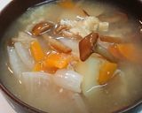 なめこ入り具たくさん味噌汁作り方6写真