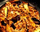 茄子とキャベツの肉味噌 炒め *☻*作り方6写真