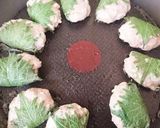 簡単！豚つくねのシソ巻き焼き♪作り方4写真