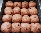 ふわもちココア&チョコチップちぎりパン作り方11写真