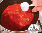 15分簡単　トマトと鶏肉煮込みの豆腐和え作り方6写真