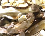 電子レンジでキノコのポン酢バターの煮浸し作り方4写真