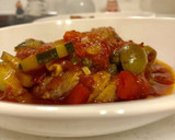 トマト缶で作る鶏肉の簡単バスク風煮込作り方4写真