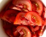 トマトの蜂蜜黒酢漬け作り方1写真