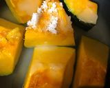 お弁当にも☆簡単ほっくりカボチャの甘煮作り方1写真