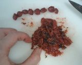冷奴✿梅ソースのせ作り方1写真