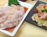 絶品！鶏もも肉冷菜＆やみつき！怪味鶏作り方8写真