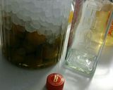 梅シロップの梅で梅酒(*´-`)b作り方5写真