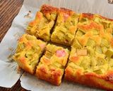 簡単美味！ルバーブの混ぜて焼くだけケーキ作り方6写真