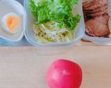 朝食に！ローストビーフと卵のサンドイッチ作り方1写真