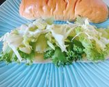 朝食に！ローストビーフと卵のサンドイッチ作り方4写真