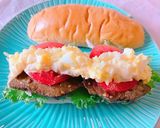 朝食に！ローストビーフと卵のサンドイッチ作り方6写真