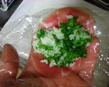 生ハムおむすび作り方3写真
