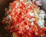 超簡単！　無水鍋で鶏もも肉のトマト煮♪作り方4写真