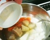 犬ご飯　牛アキレスのポトフ作り方4写真