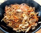 きんぴら肉ごぼう作り方4写真