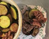 ズッキーニと茄子の、オリーブオイル炒め煮作り方5写真