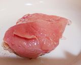 バター酢で鶏胸肉ソテー作り方1写真