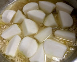 カブと絹さやのとろとろあんかけそばろ煮作り方4写真